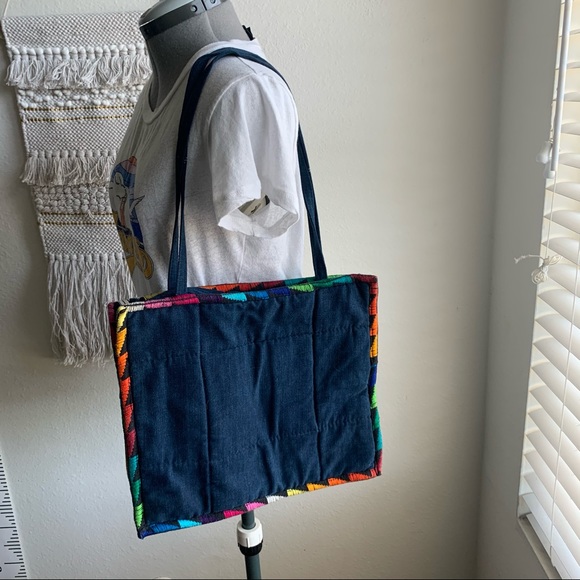 Vintage Guatemalan Tote Bag - Picture 2 of 6